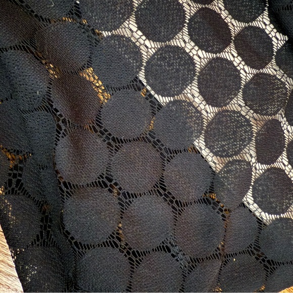 Black polkadot dress - Picture 4 of 6